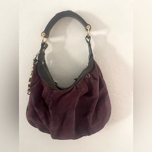 Suede purple juicy couture bag